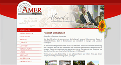 Desktop Screenshot of pflegeheime-amer.de